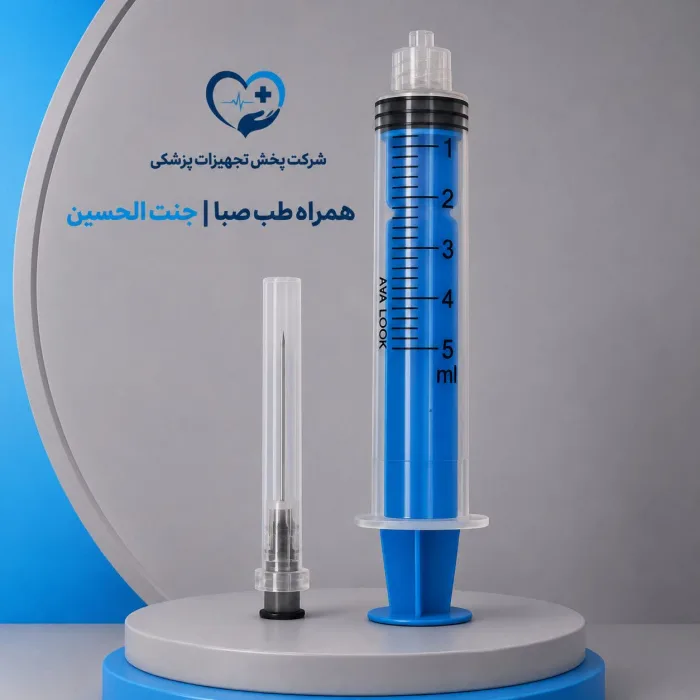 سرنگ 5 سی‌سی بیک لویر لاک 3 قطعه | سرنگ استریل BIC